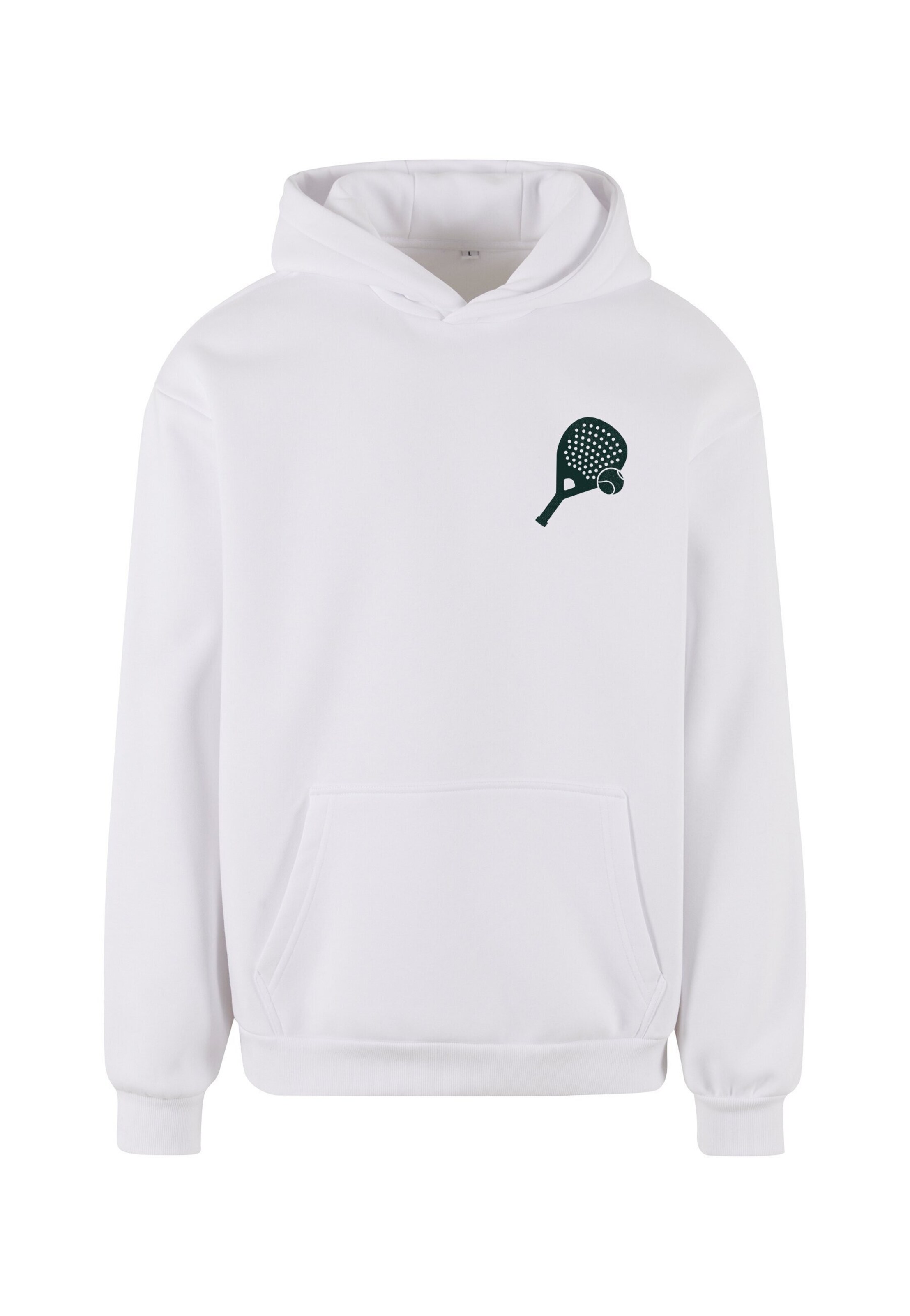 Felpa di Mister Tee in bianco: frontale