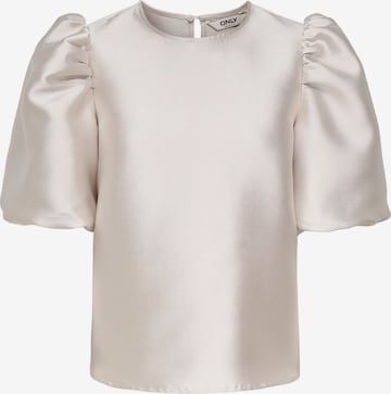 Chemisier 'ONLManny' ONLY en gris : devant