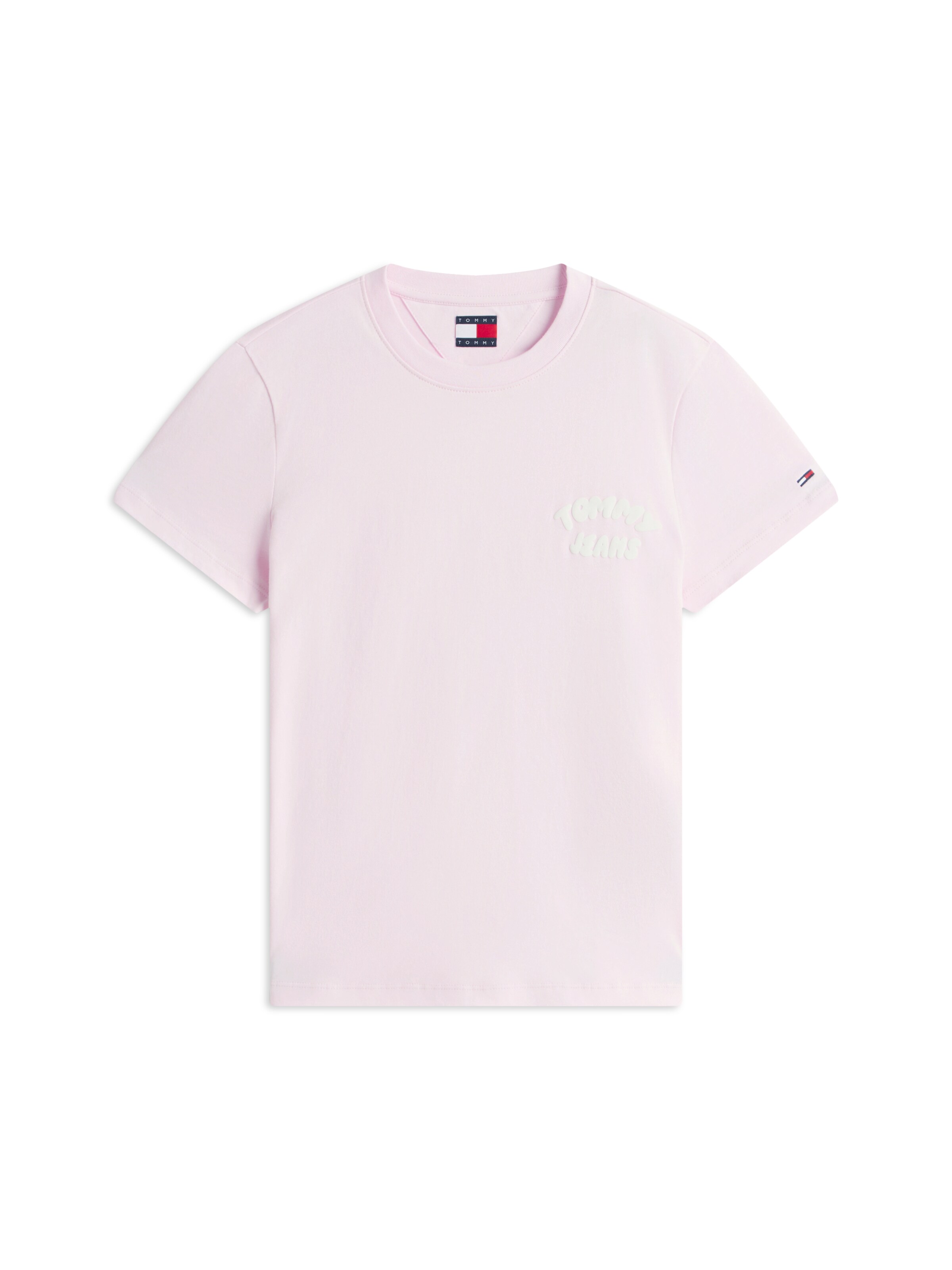 Tommy Jeans T-Shirt in Pink: Vorderseite
