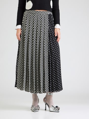 MAX&Co. - Falda 'MCORICAMO' en negro: frente