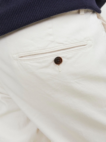 JACK & JONES Slim fit Chino Pants 'Marco' in White