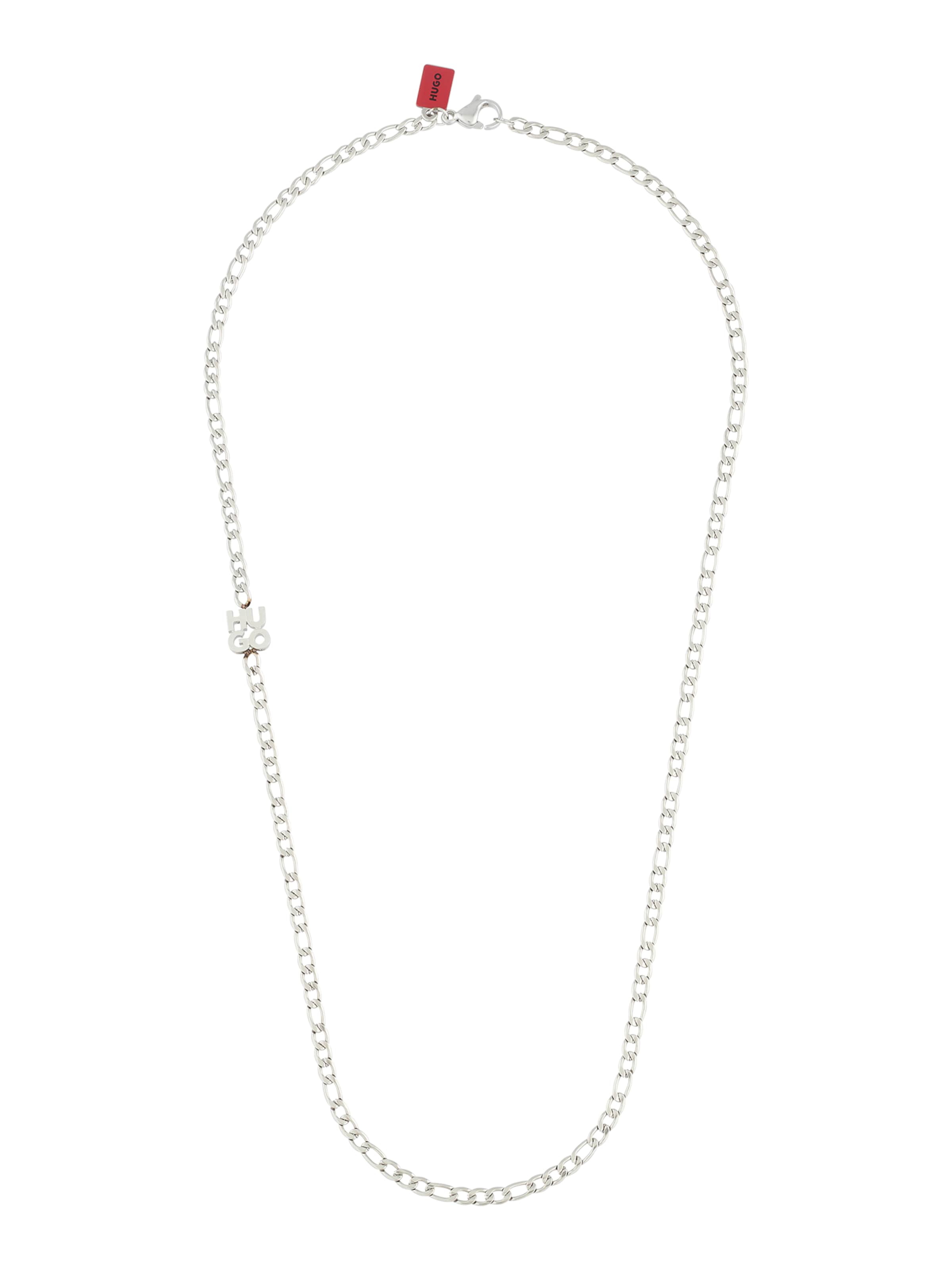 HUGO Αλυσίδα σε μαύρο: μπροστά