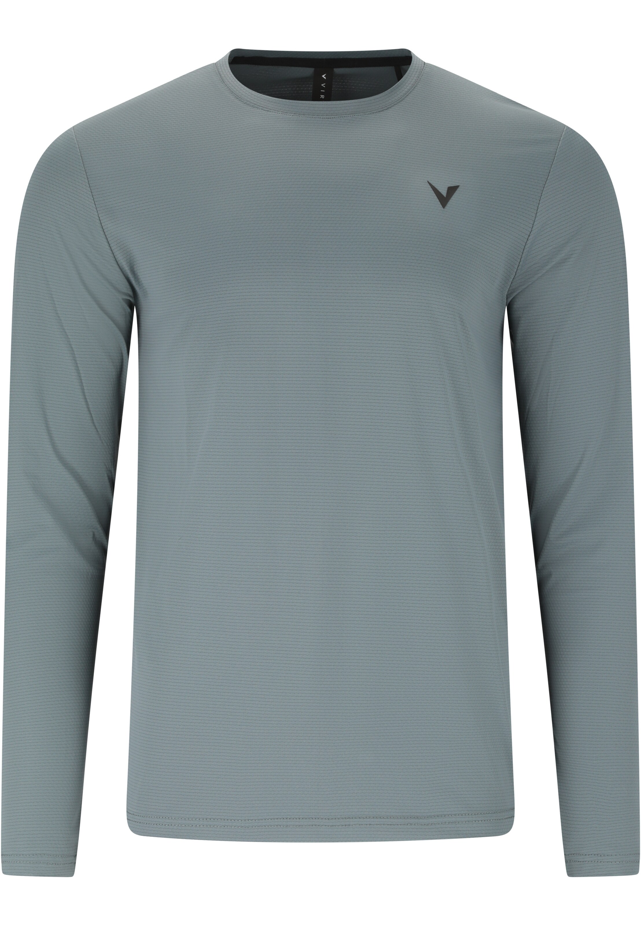 Virtus Langarmshirt 'Roger V3' in Blau: Vorderseite