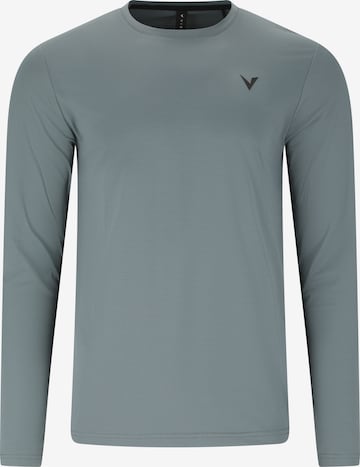 Virtus Langarmshirt 'Roger V3' in Blau: Vorderseite