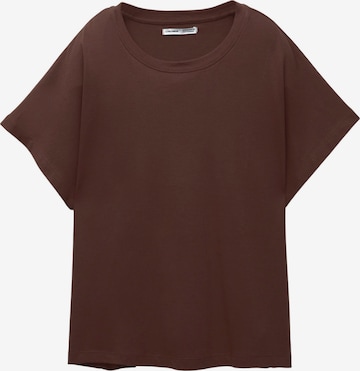 Pull&Bear Shirt in Purple: front