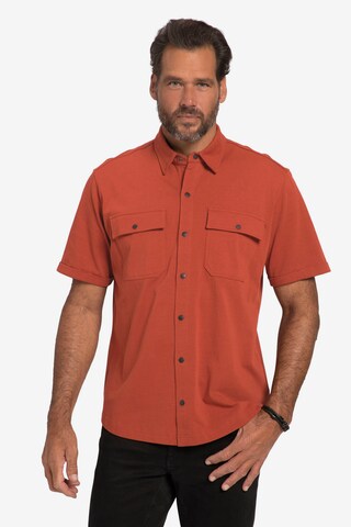 JP1880 Regular fit Button Up Shirt in Red: front