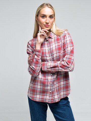 BIG STAR Blouse 'Patiso' in Rood: voorkant