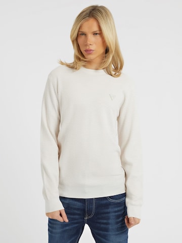 GUESS Sweater in White: front