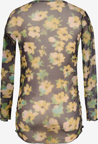 Zizzi Bluse 'Rayne' in Gelb