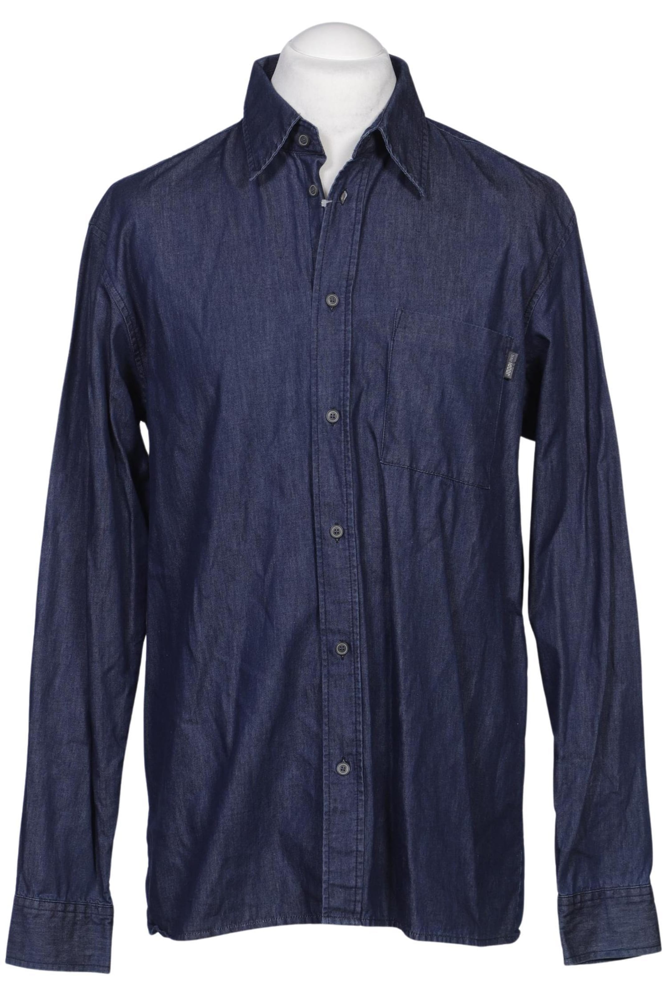 JOOP! Button Up Shirt in XL in Blue: front