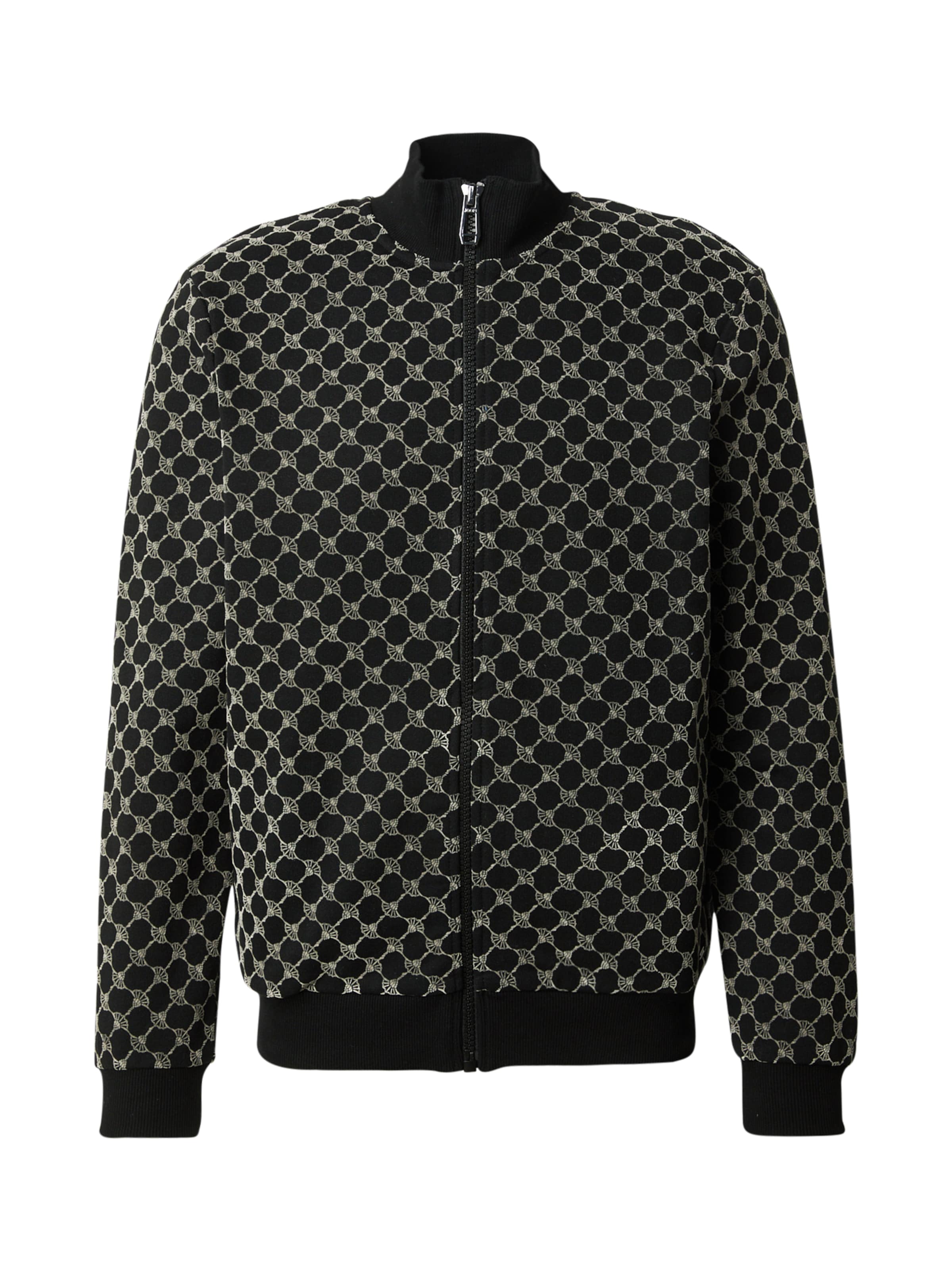 JOOP! Tepláková bunda 'Taminos' - Čierna: predná strana