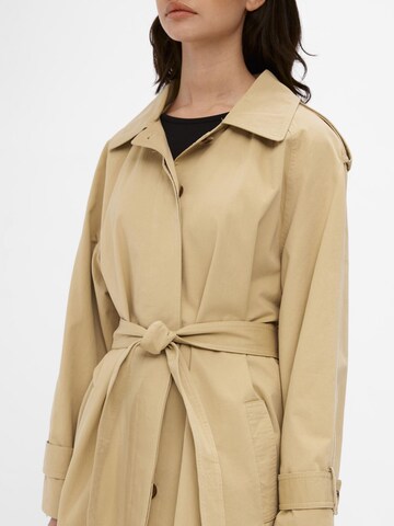 Manteau mi-saison 'NILA' OBJECT en beige