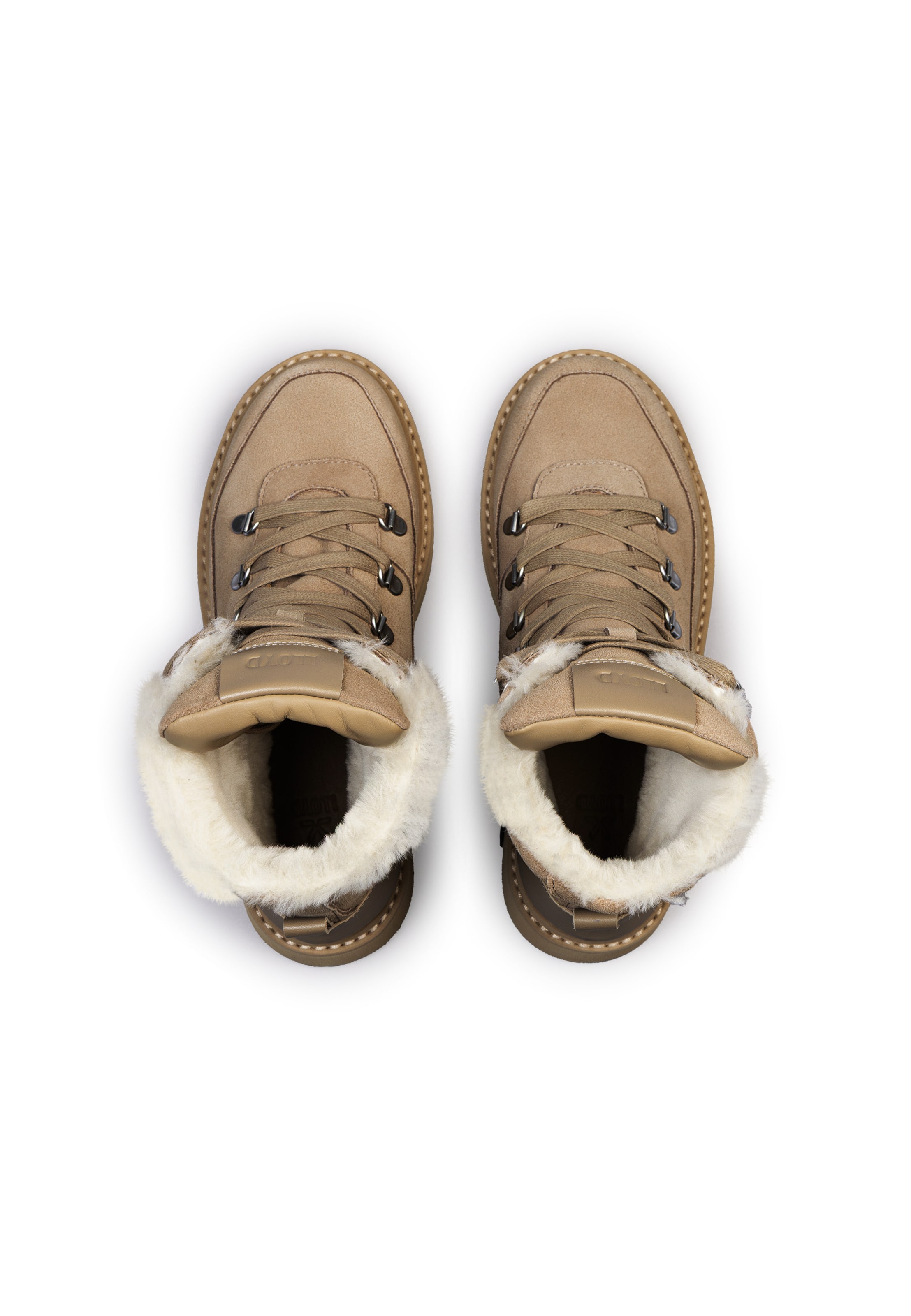 Bottes à lacets 'ALURA 345 L' LLOYD en beige