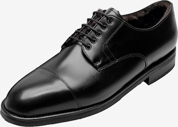 Henry Stevens Lace-up shoe 'Winston CD3' in Black: front