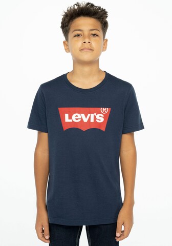 Levi's Kids Shirt in Blauw: voorkant