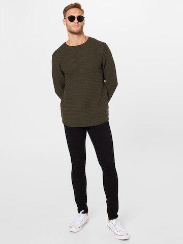 Only & Sons Pullover 'Trough' in Grün