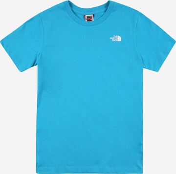 THE NORTH FACE Funktionsshirt 'SIMPLE DOME' in Blau: predná strana