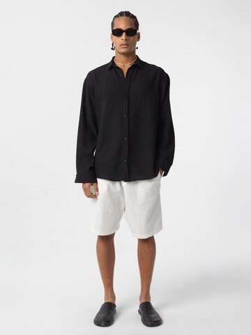 Dandalo Comfort fit Overhemd in Zwart