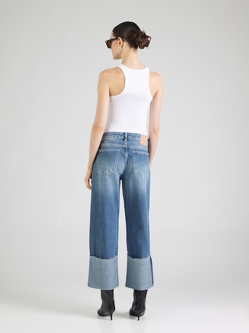ONLY Wide Leg Jeans 'ONLJAX' in Blau