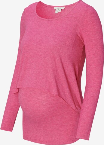 T-shirt Esprit Maternity en rose : devant