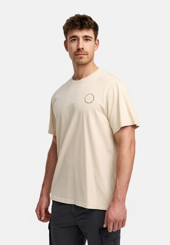 INDICODE JEANS Shirt 'Blank' in Beige
