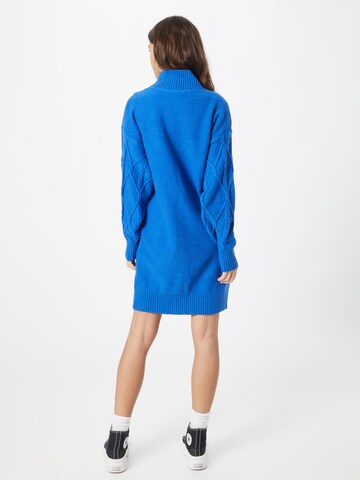 Esqualo Gebreide jurk in Blauw