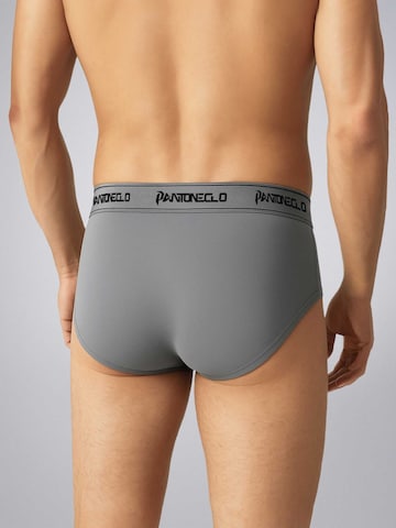 PANTONECLO Slip 'Pantoneclo Men’s Boxer Brief Underwear' in Grey