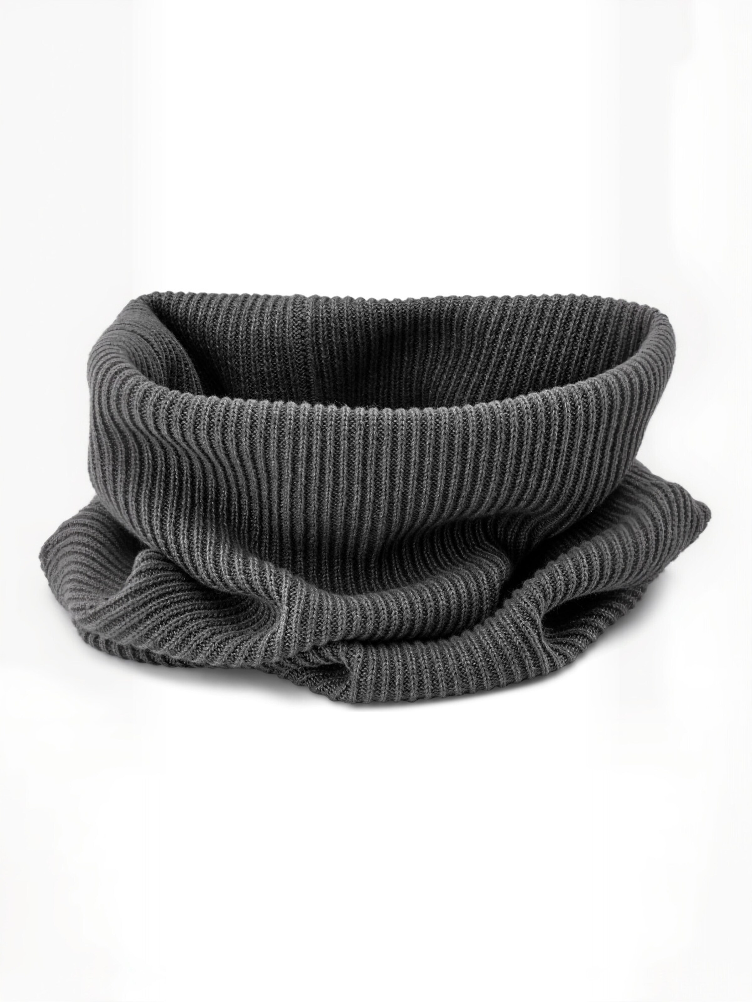 Fawler Scarf ' Frisco ' in Grau: Vorderseite