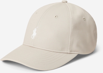 Polo Ralph Lauren Lippalakki värissä ecru / valkoinen, Tuotenäkymä