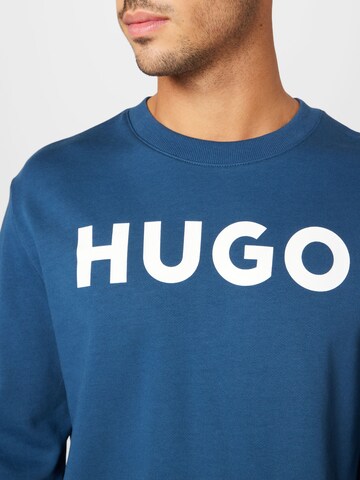 mėlyna HUGO Megztinis be užsegimo 'Dem'