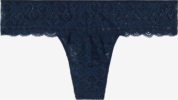 INTIMISSIMI Thong in Blue: front