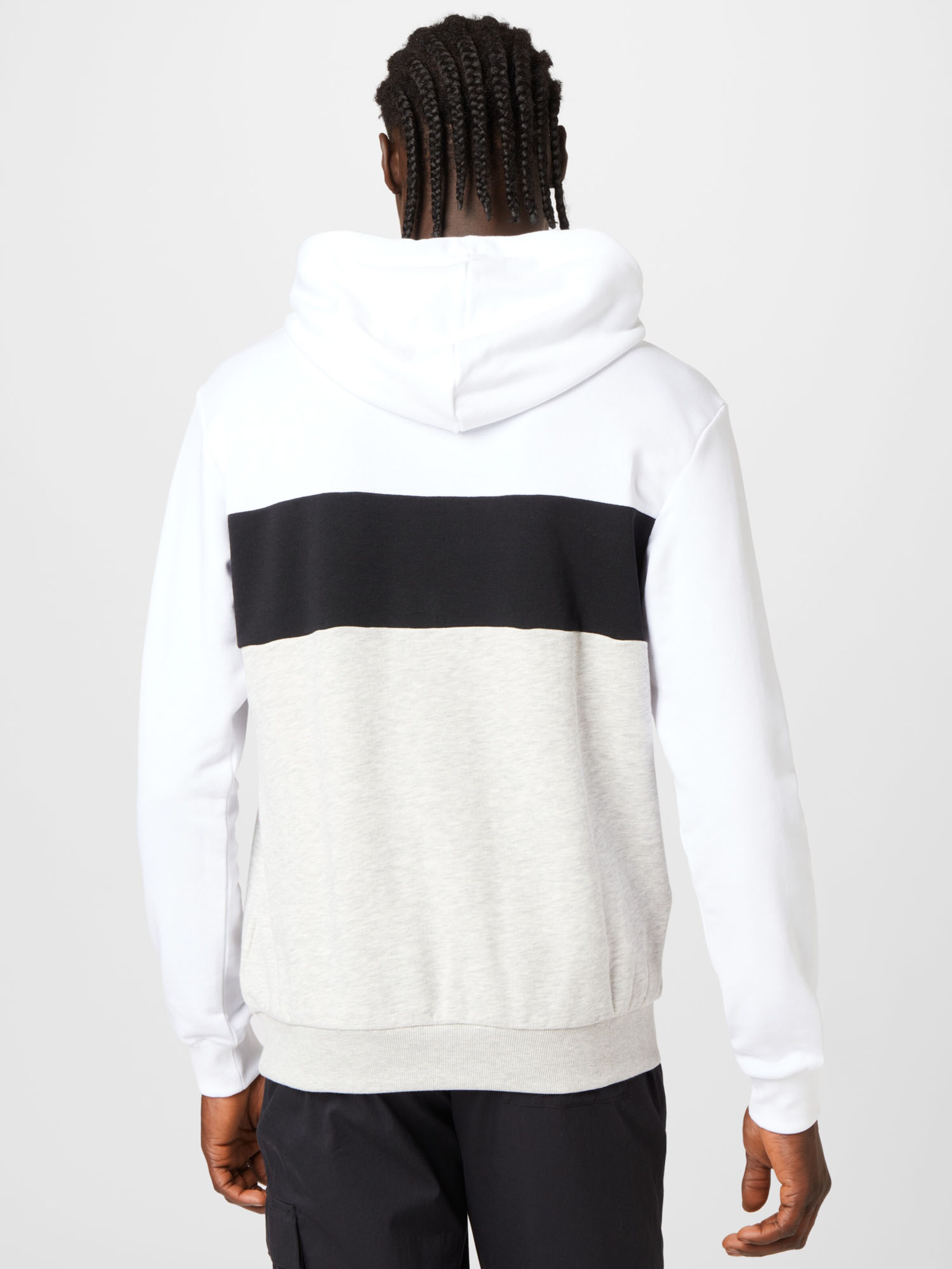 Männer Sweat FILA Sweatshirt 'BREDA' in Graumeliert - QP33855 Männer Sweat FILA Sweatshirt 'BREDA' in Graumeliert - QP33855