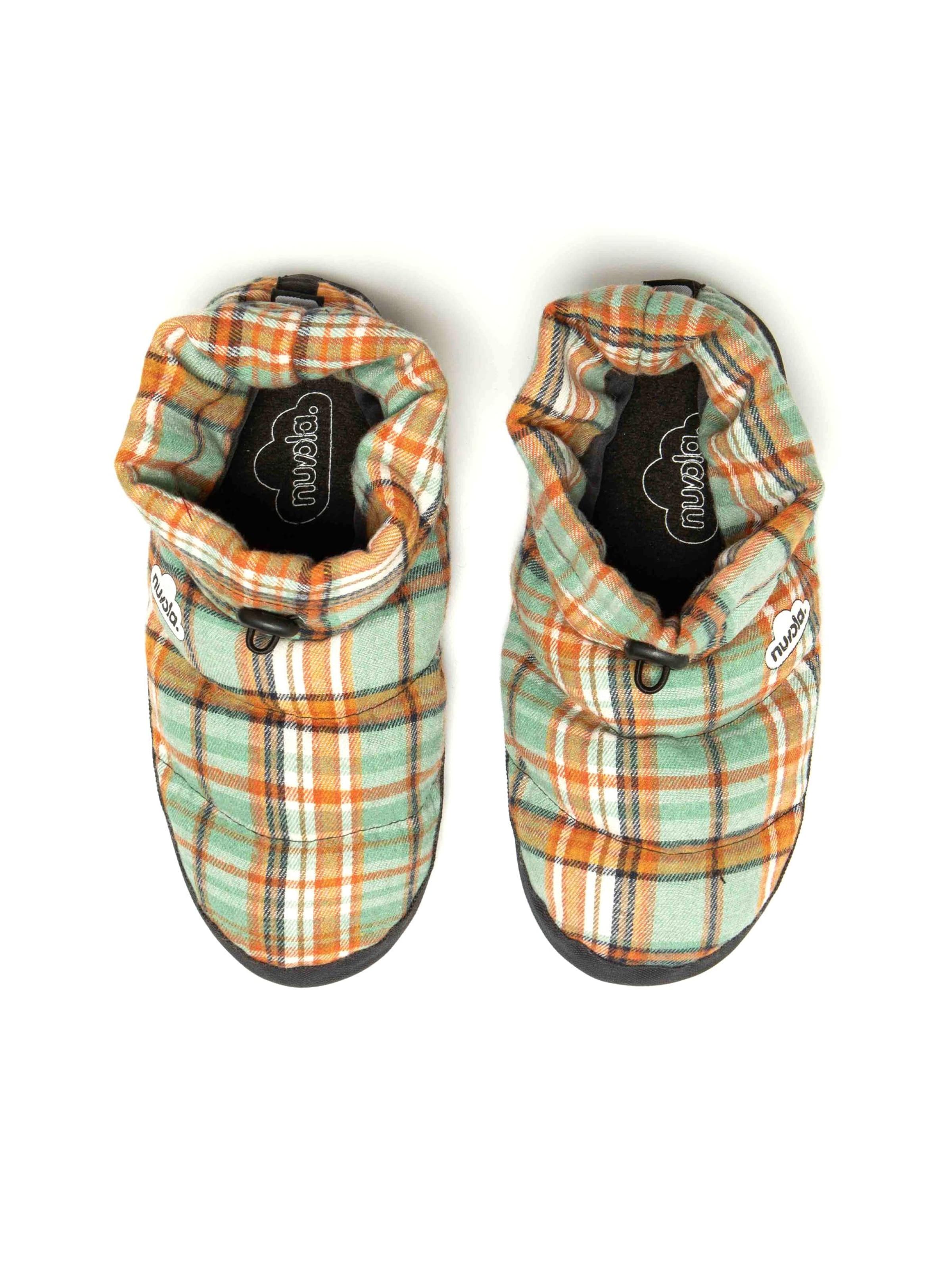 Nuvola. - Zapatillas de casa 'Boot Home Scotland' en verde