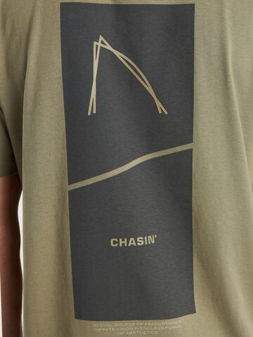 CHASIN' Shirt 'Trez' in Green