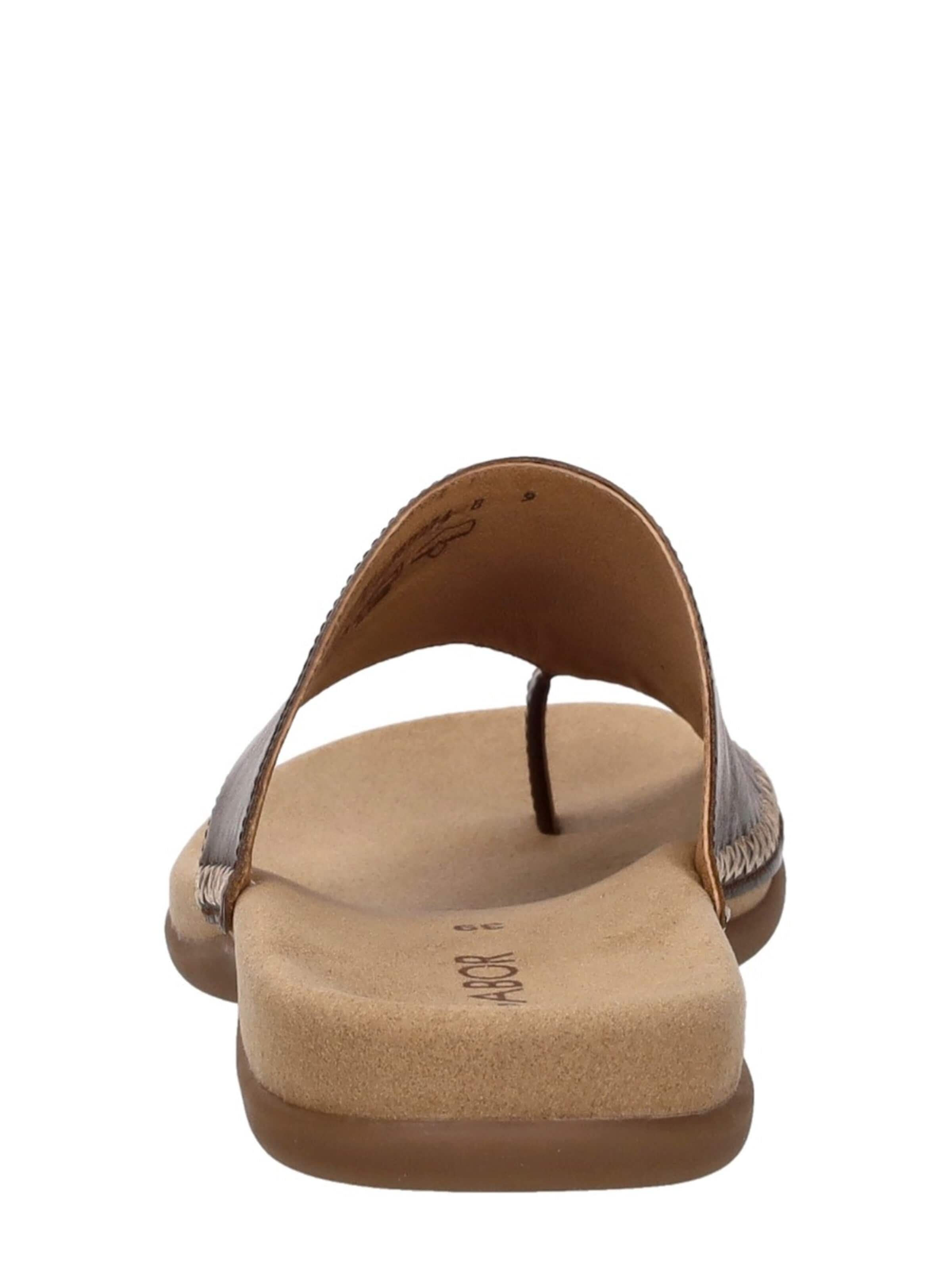 GABOR Teenslipper in Bruin