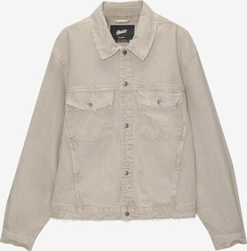 Pull&Bear Tussenjas in Beige: voorkant