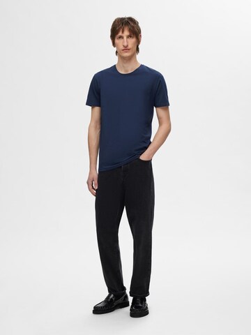 Maglietta 'Roland' di SELECTED HOMME in blu