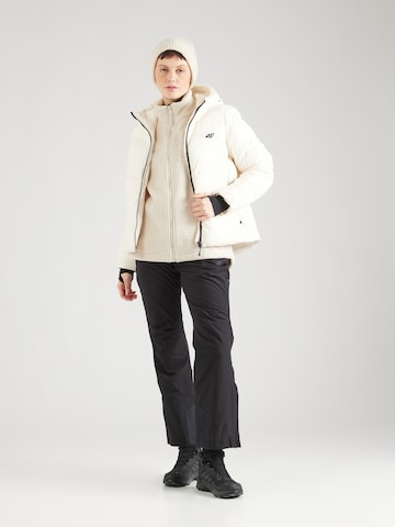4F Športna jakna | bela barva