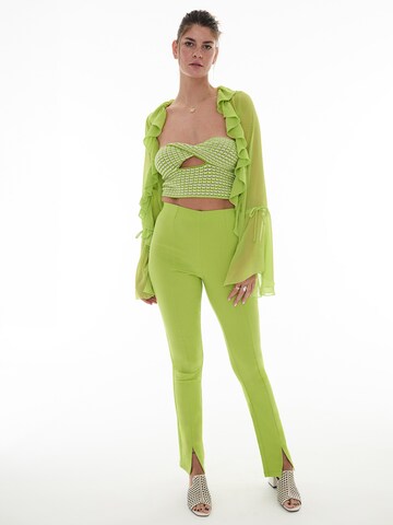 Top in maglia di ABOUT YOU x Laura Giurcanu in verde