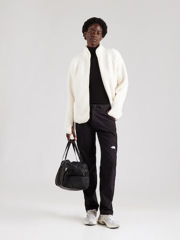 Veste en polaire fonctionnelle 4F en blanc