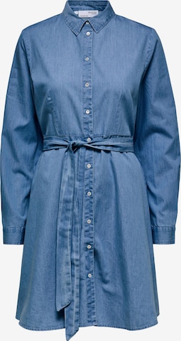 SELECTED FEMME - Vestido camisero 'Tammy' en azul: frente