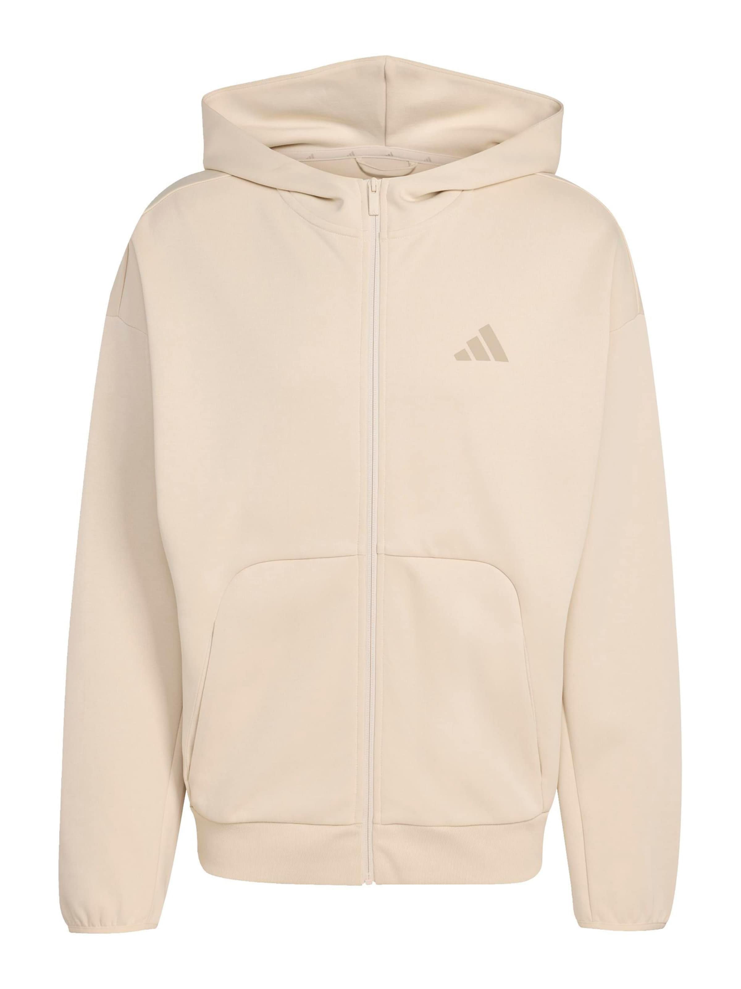 ADIDAS SPORTSWEAR Спортивная кофта 'FI' в Бежевый: спереди