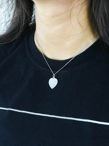 Pendentif Lucardi en argent : devant