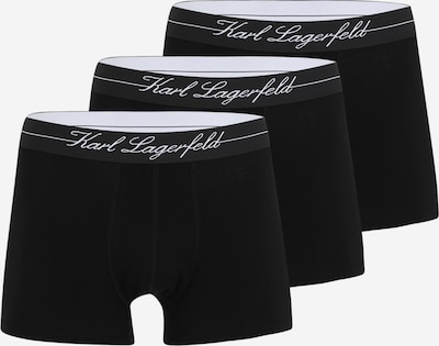 Boxer trumpikės iš Karl Lagerfeld, spalva – juoda / balta, Prekių apžvalga