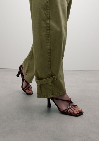 SACHA Sandalen met riem in Rood: voorkant