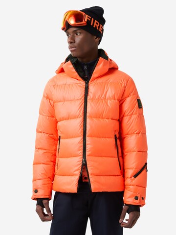 Bogner Fire + Ice Outdoorjacke 'Luka' in Orange: Vorderseite