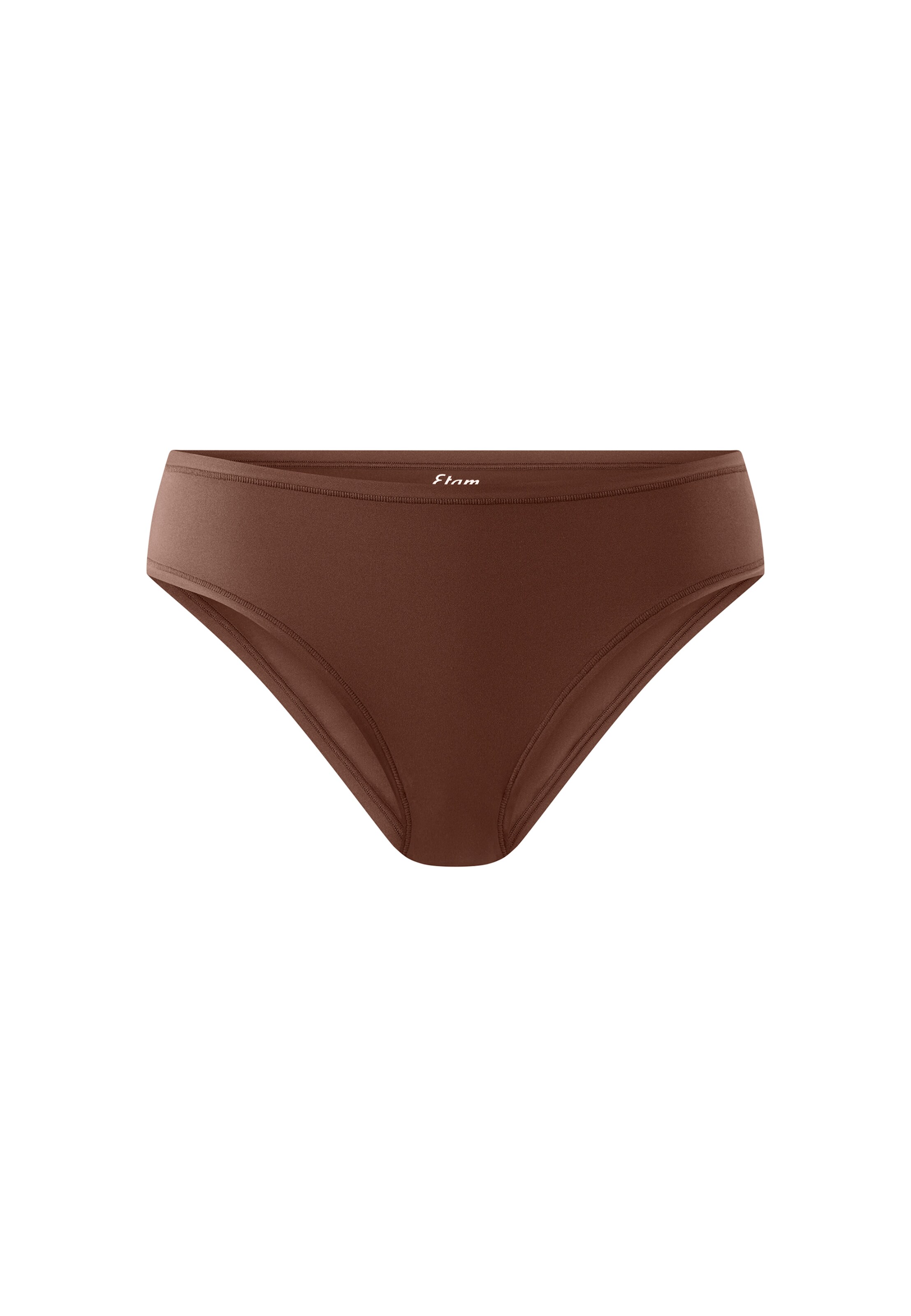 Slip 'Pure Soft' di ETAM in marrone: frontale