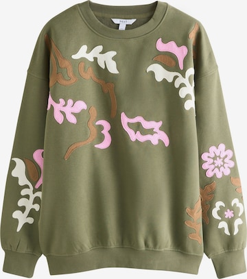 NextSweater majica - zelena boja: prednji dio