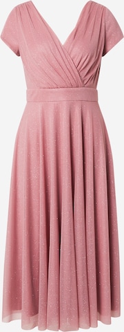 Robe de cocktail Vera Mont en rose : devant