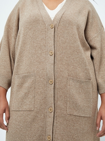 Cardigan 'Rosalia' Peppercorn en beige